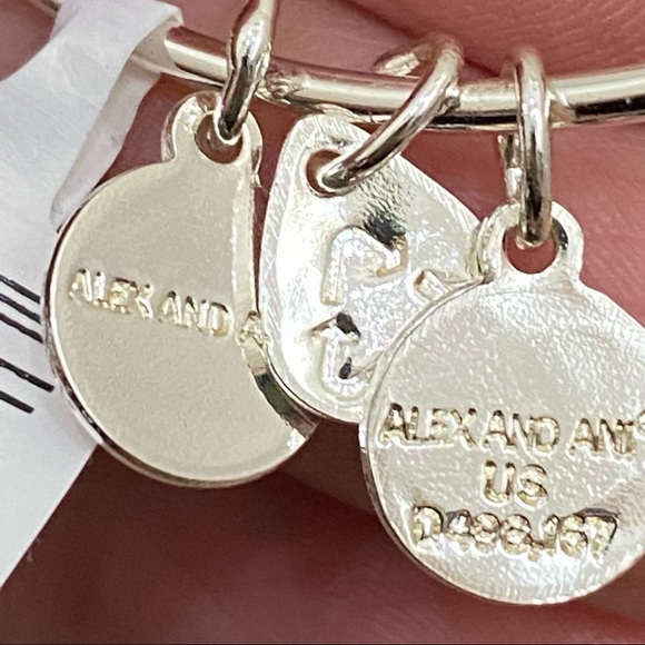 Alex and Ani Bah Humpug Bangle Bracelet - Picture 9 of 10